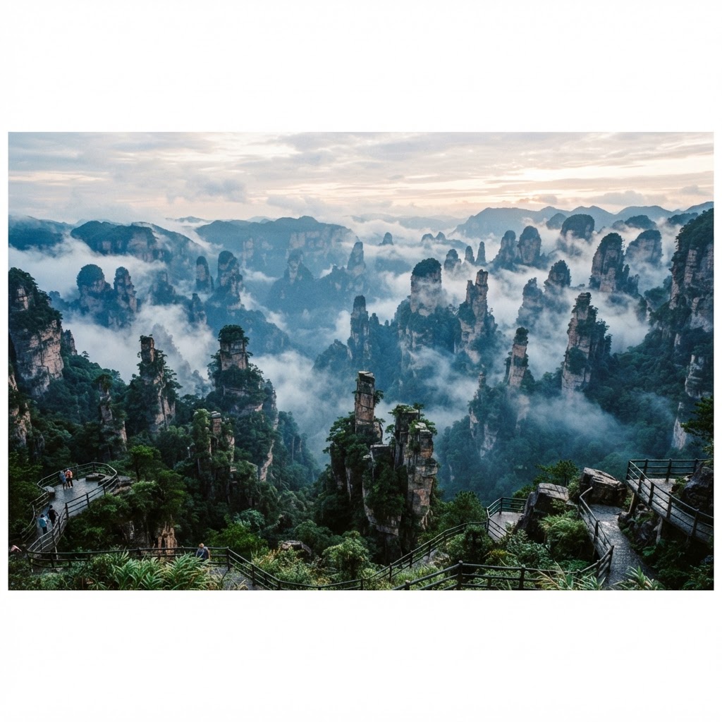 Zhangjiajie — The Pillar Forest